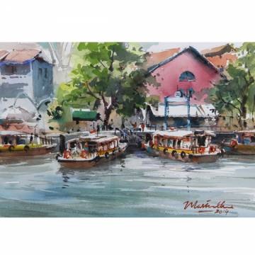 River Taxis at Clarke Quay