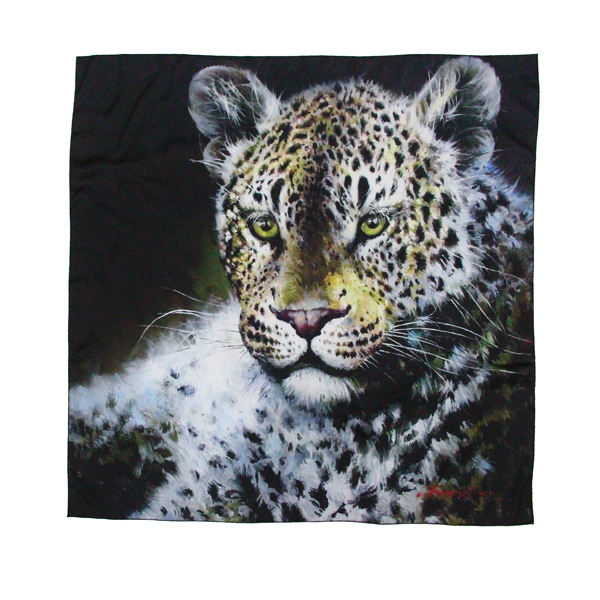 Art Piece On Silk