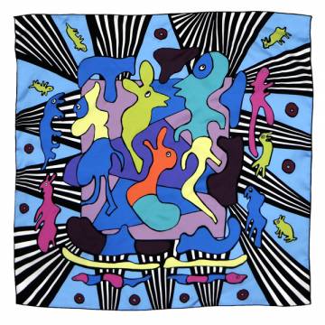 Print on Silk-Animal Kingdom II